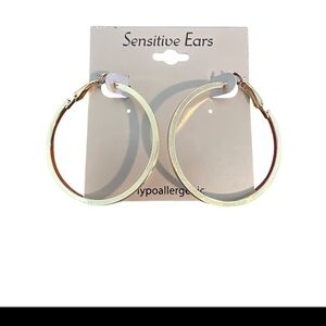 Gold Hoop Earrings - Hypoallergenic